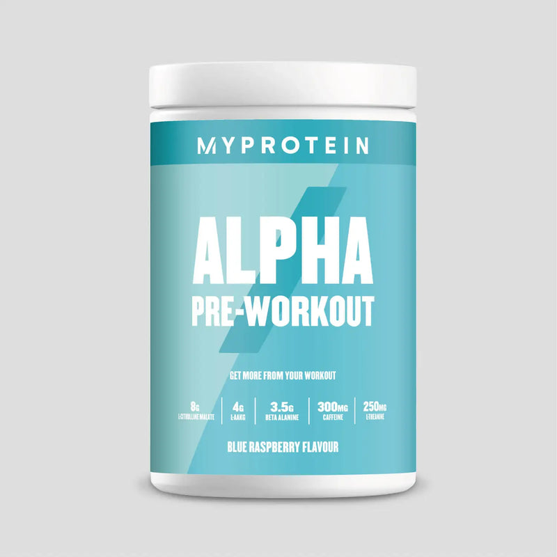 MyProtein Alpha Pre-Workout 600g Blaue Himbeere