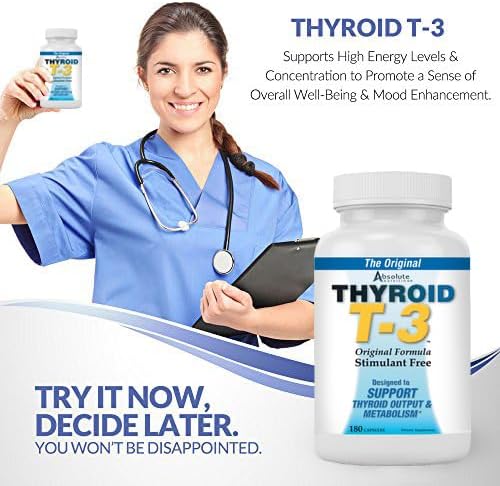 Absolute Nutrition Thyroid T3 - 180 caps