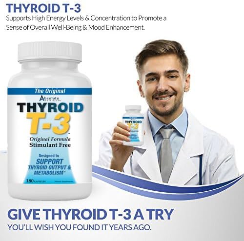 Absolute Nutrition Thyroid T3 - 180 caps