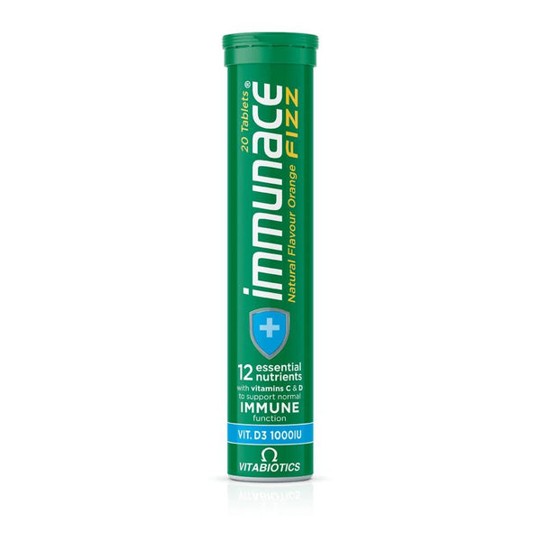 Vitabiotics Immunace Fizz 20 Tablets - Immune Support at MySupplementShop by Vitabiotics