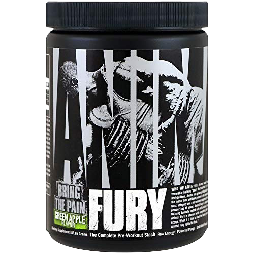 Universal Nutrition Animal Fury Supplement 82 g Green Apple