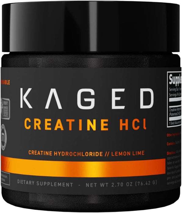 Kaged Muscle C-HCl Creatine HCl, Lemon Lime 76g - Creatine Powder at MySupplementShop by Kaged Muscle