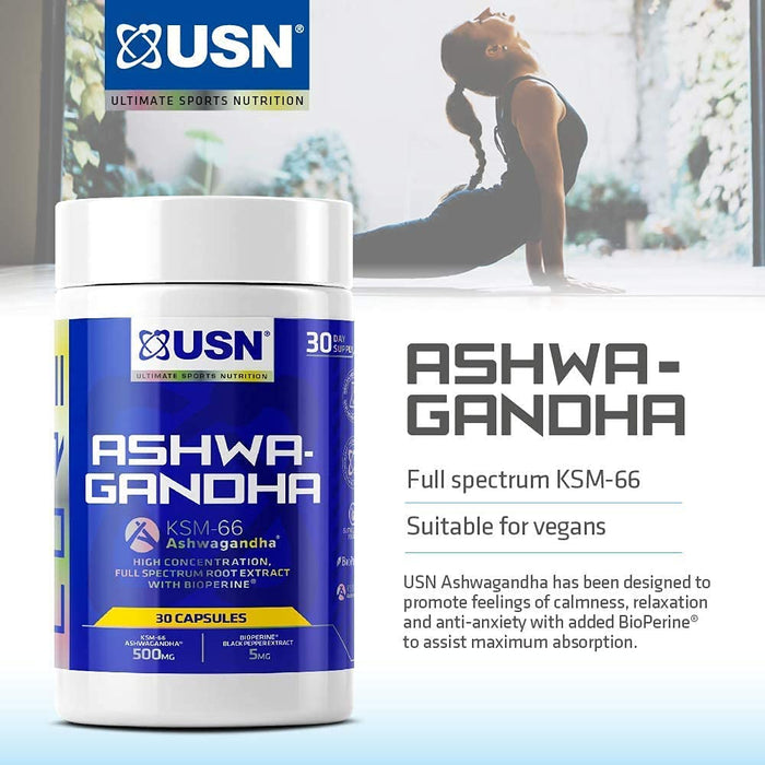 USN Ashwagandha 30 Tabs - Health Foods at MySupplementShop by USN