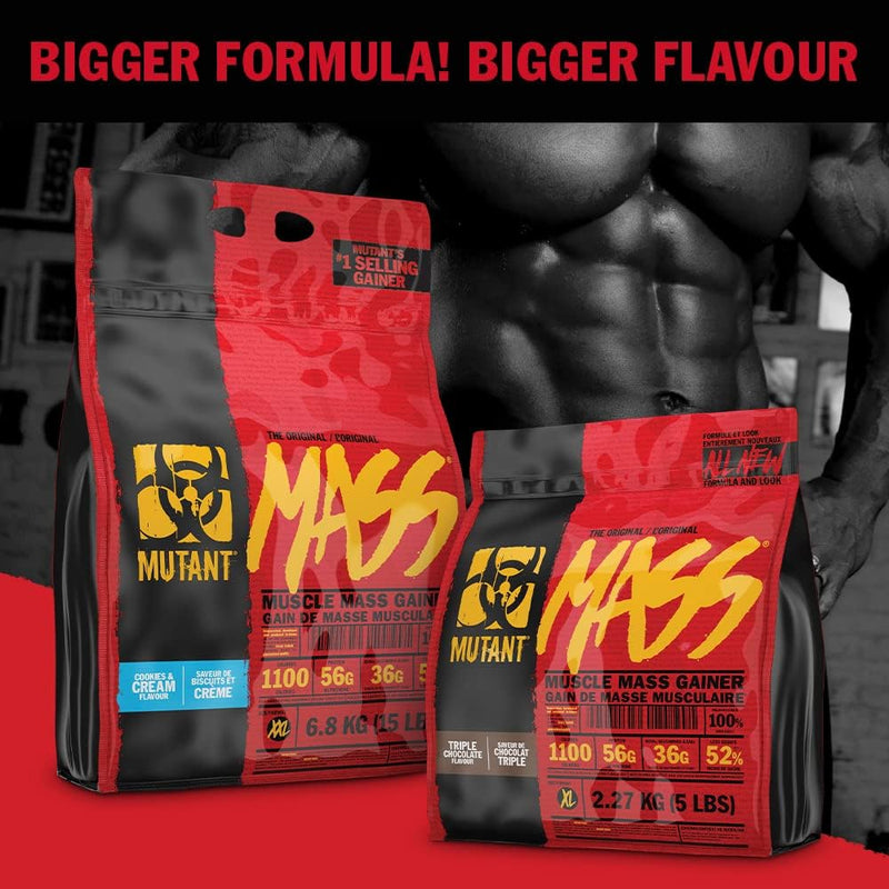 MUTANT Mass Weight Gainer Protein Powder 6.8kg - Weight Gainers & Carbs at MySupplementShop by Mutant