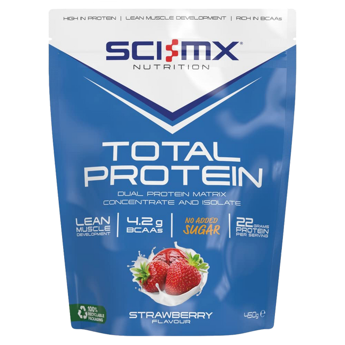 Sci-MX Total Protein 450g Strawberry