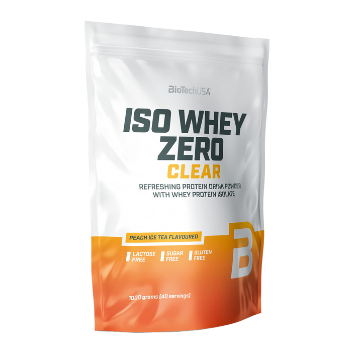 BioTechUSA Iso Whey Zero Clear, Peach Ice Tea - 1000 grams