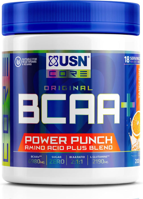 USN BCAA Power Punch 200g Mandarine