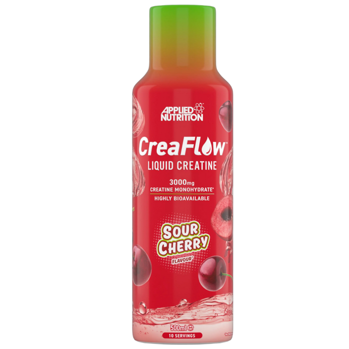 Applied Nutrition Liquid CreaFlow™ Pure Liquid Creatine 500ml 10 Servings - Sour Cherry - Creatine Liquid at MySupplementShop by Applied Nutrition