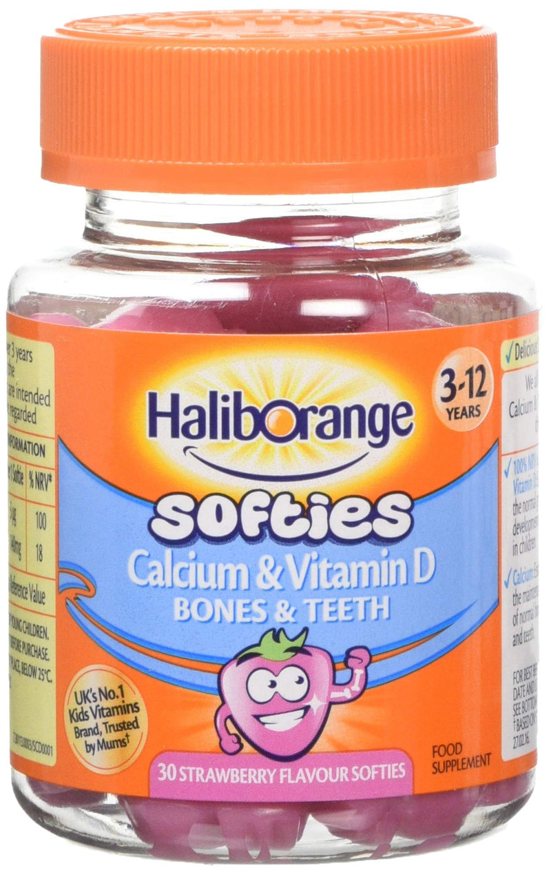 Haliborange Calcium And Vitamin D Softies x 30 - Children at MySupplementShop by Haliborange