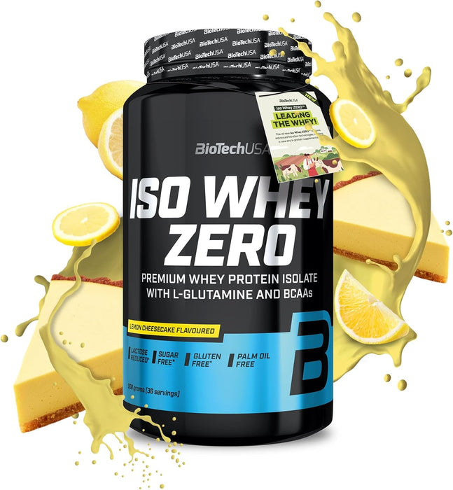 BioTechUSA Iso Whey Zero, Weiße Schokolade – 908 Gramm