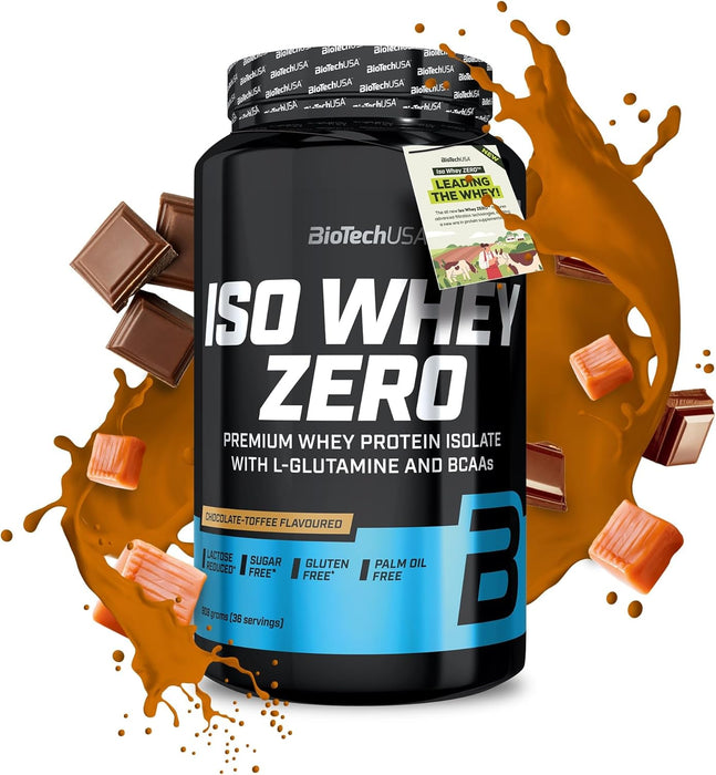 BioTechUSA Iso Whey Zero, Weiße Schokolade – 908 Gramm