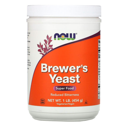 NOW Foods Brewer's Yeast, Powder - 454g | High-Quality Health and Wellbeing | MySupplementShop.co.uk