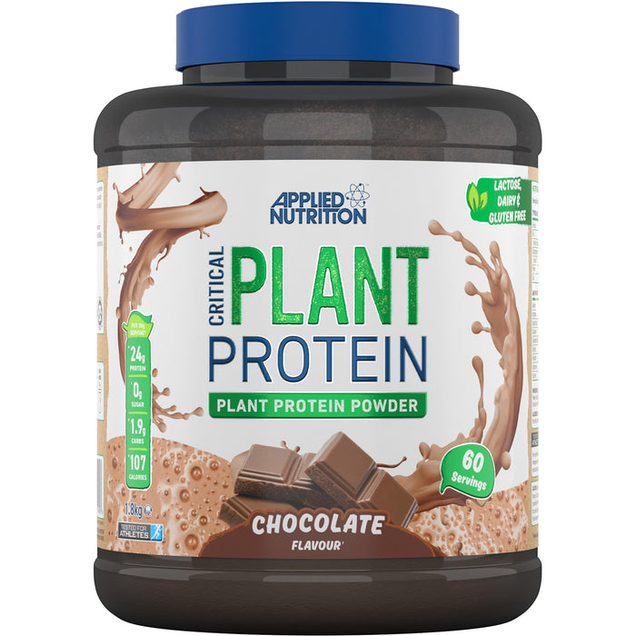 Applied Nutrition Critical Plant 1.8kg - Chocolate - Plant Protein at MySupplementShop by Applied Nutrition