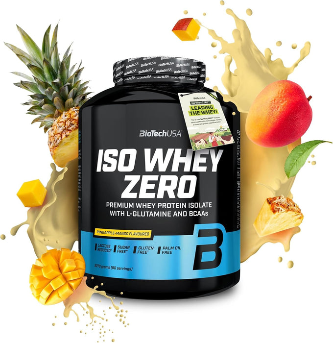 BioTechUSA Iso Whey Zero, Caffe Latte – 2270 Gramm