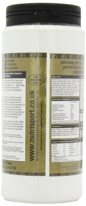 NutriSport Protein & Complex Carbs 700g Chocolate Best Value Protein Supplement Powder at MYSUPPLEMENTSHOP.co.uk