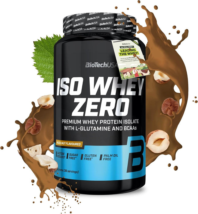 BioTechUSA Iso Whey Zero, Weiße Schokolade – 908 Gramm