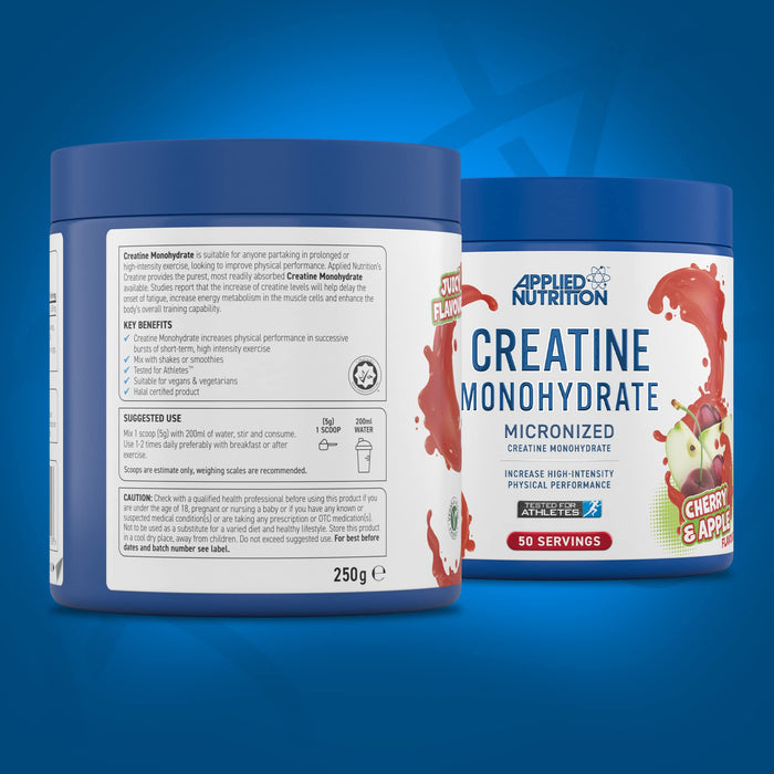 Applied Nutrition Micronized  Creatine Monohydrate 250g - Creatine Powder at MySupplementShop by Applied Nutrition