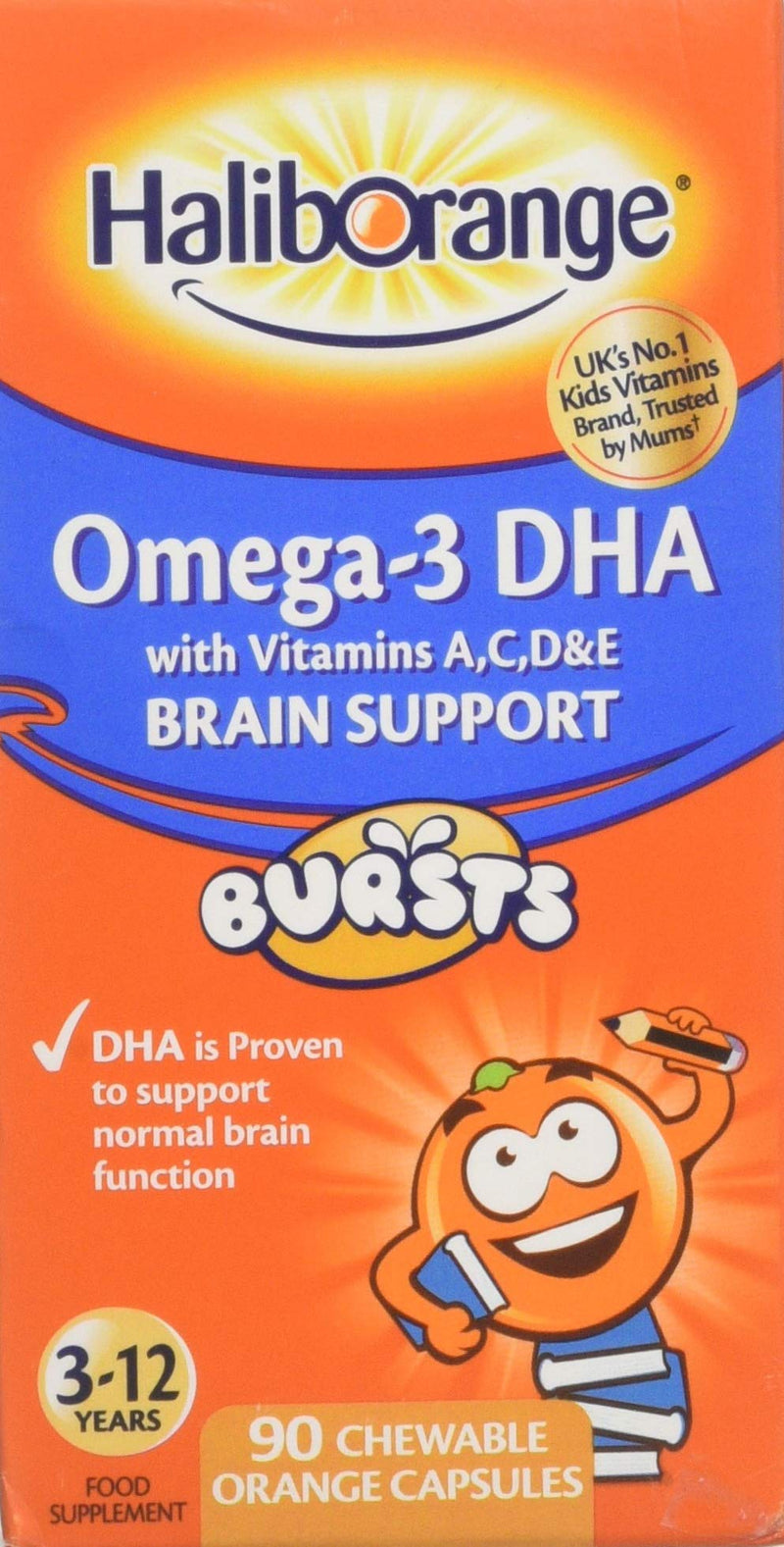 Haliborange Kids Omega 3 Chewable 90 Capsules - Children at MySupplementShop by Haliborange