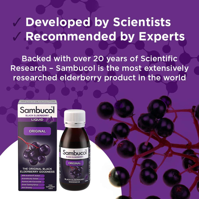 Sambucol Original - 120ml - Immune Support at MySupplementShop by Sambucol