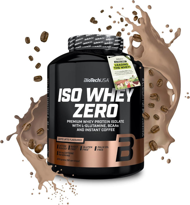 BioTechUSA Iso Whey Zero, Caffe Latte – 2270 Gramm