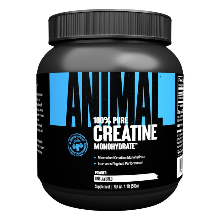 Animal Creatine Powder, Unflavored 500g - Creatine Powder at MySupplementShop by Animal