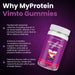 MyVitamins Multivitamin 60 Gummies Vimto Flavour - Multivitamins at MySupplementShop by MyVitamins