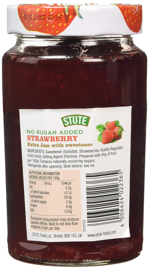 Stute Diabetic Preserves Strawberry - 430g - Diabetes at MySupplementShop by Stute