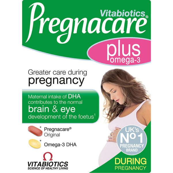 Vitabiotics Pregnacare Plus Omega 3 56 Capsules - Pregnancy at MySupplementShop by Vitabiotics