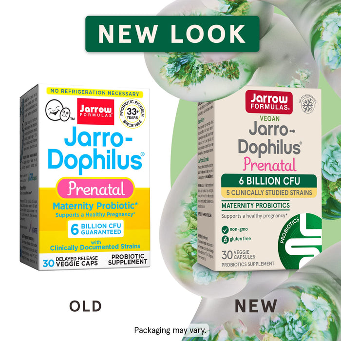 Jarro-Dophilus Prenatal, 6 Billion CFU - 30 vcaps | High-Quality Supplements for Women | MySupplementShop.co.uk