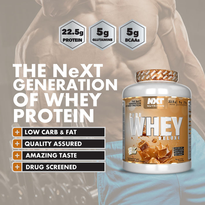 NXT Nutrition Pure Whey Deluxe 2.1kg - Whey Proteins at MySupplementShop by NXT Nutrition