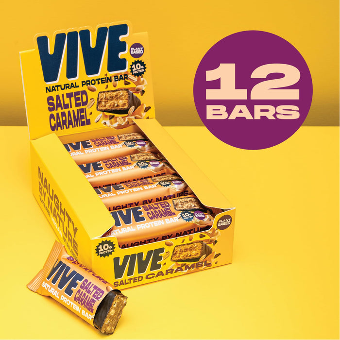 Vive Natural Protein Snack Bar 12x49g - Protein Bars at MySupplementShop by Vive