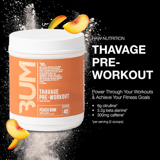 Raw Nutrition Thavage EU Pre Workout 520g - Pre Workout at MySupplementShop by Raw Nutrition