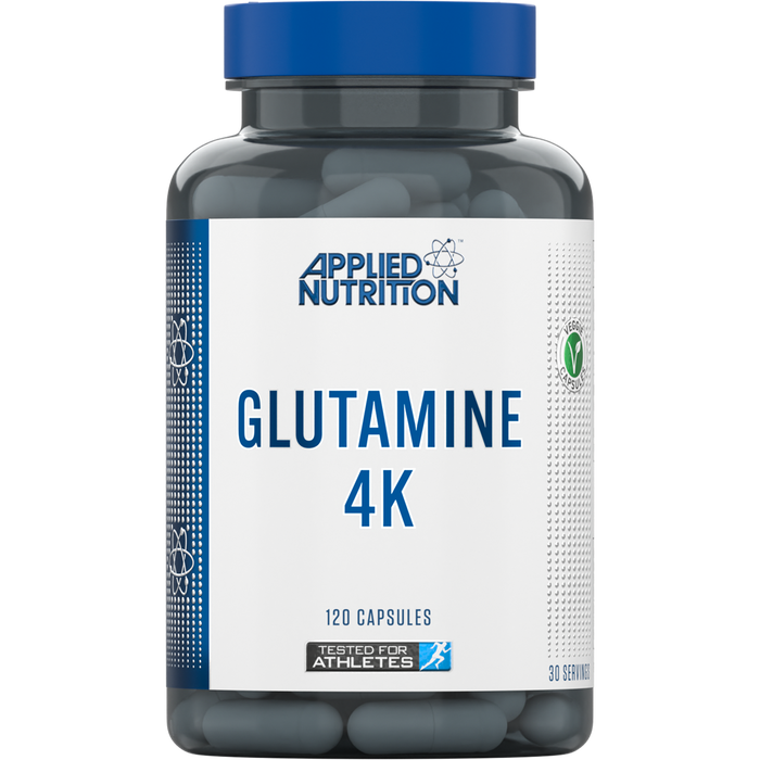 Applied Nutrition Glutamine 4K 120Veg Caps Unflavoured - Default Title - Sports Supplements at MySupplementShop by Applied Nutrition