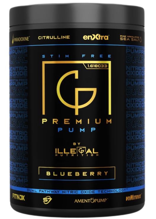 Illegal Nutrition Premium Pump 228g Blueberry