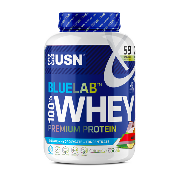 USN Blue Lab Whey 100 % 2 kg gesalzenes Karamell