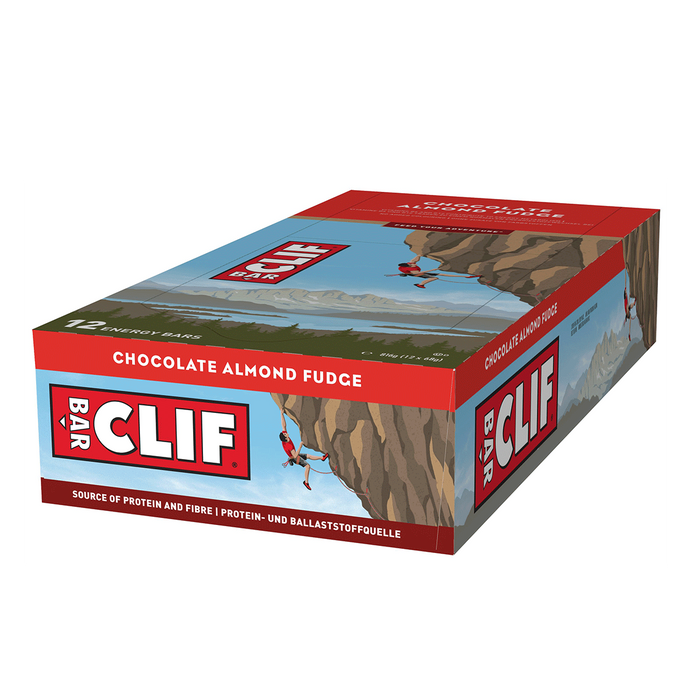 CLIF Bar 12x68g Chocolate Almond Fudge - Endurance & Energy at MySupplementShop by CLIF Bar