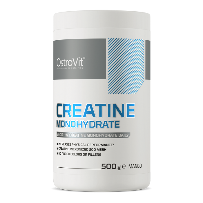 OstroVit Creatine Monohydrate 500g - Mango - Sports Nutrition at MySupplementShop by Ostrovit