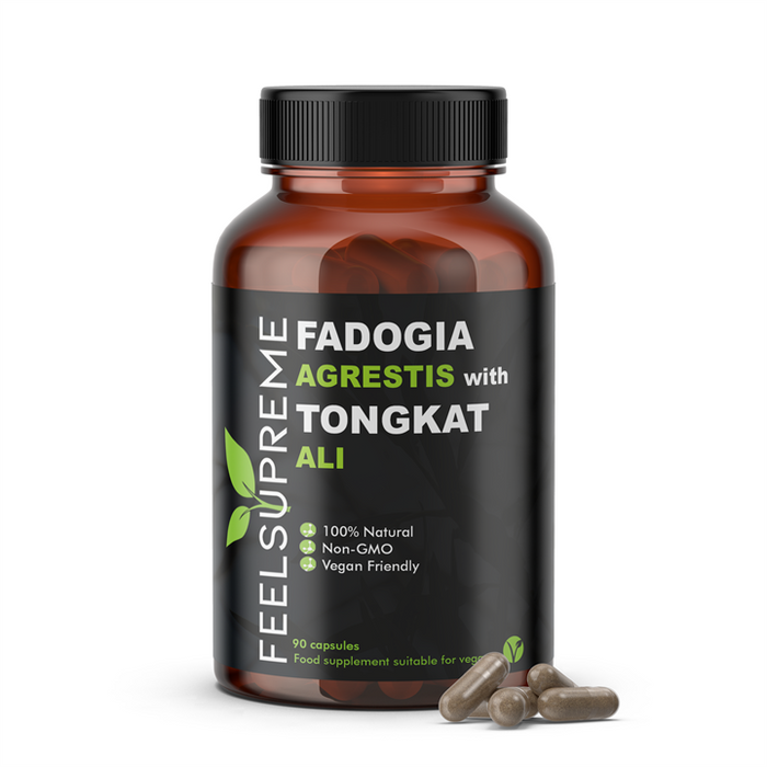 Feel Supreme Tongkat Ali And Fadogia Agrestis 90Veg Caps - Supplements at MySupplementShop by Feel Supreme