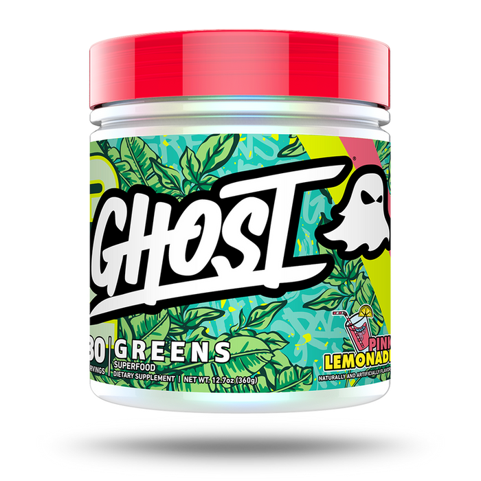 Ghost Greens 24 Servings - Pink Lemonade - Greens at MySupplementShop by Ghost