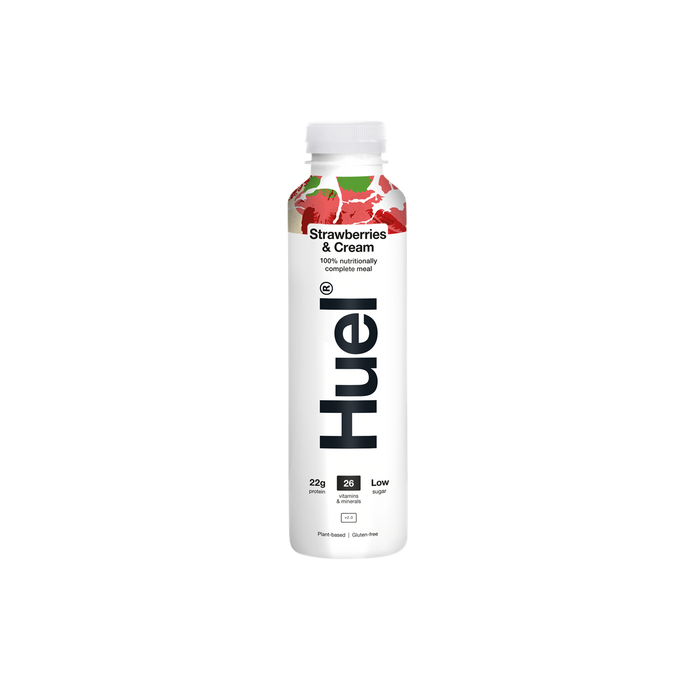 HUEL Ready-to Drink 8x500ml Strawberries & Cream - Sports Nutrition at MySupplementShop by HUEL