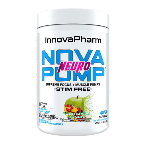 Innovapharm NovaPump Neuro 426g - Sour Apple Punch - Sports Nutrition at MySupplementShop by Innovapharm