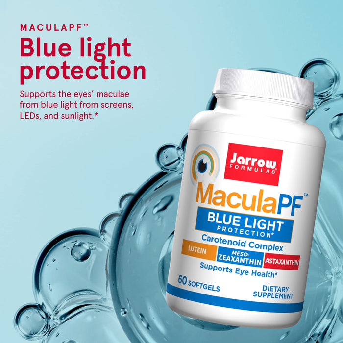 Jarrow Formulas Macula PF - 60 softgels - Health and Wellbeing at MySupplementShop by Jarrow Formulas