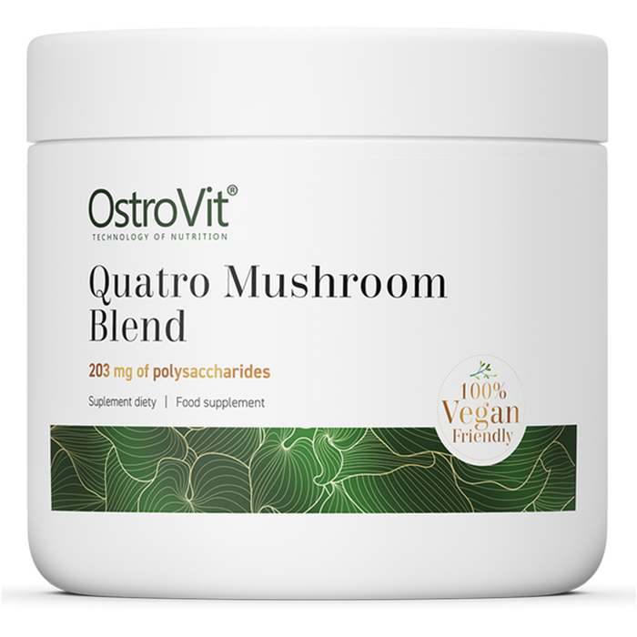 OstroVit Quatro Mushroom Blend VEGE 100g - Sports Supplements at MySupplementShop by Ostrovit