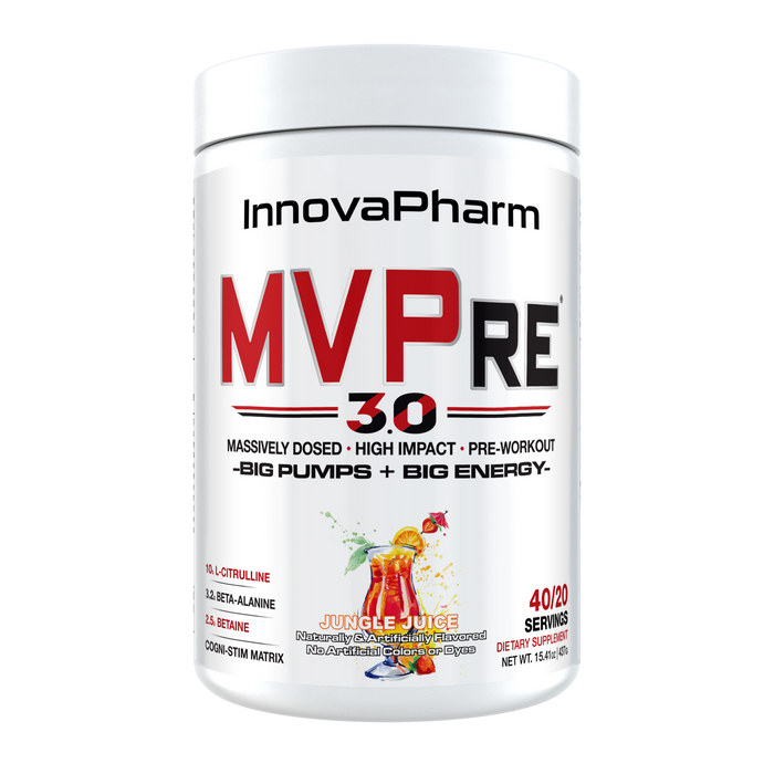 Innovapharm MVPRE 3.0 40/20 Servings - Pre Workout at MySupplementShop by Innovapharm