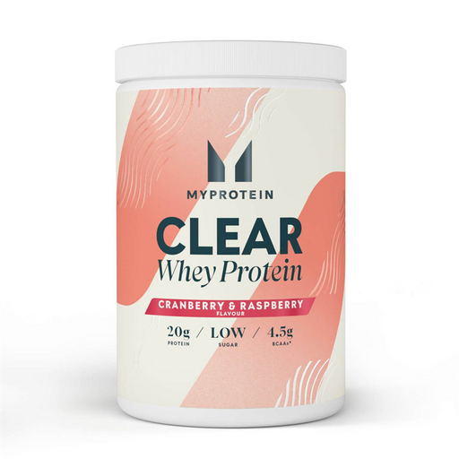 MyProtein Clear Whey Isolate 500g 20 Servings - Cranberry & Raspberry - Clear Whey Protein at MySupplementShop by MyProtein