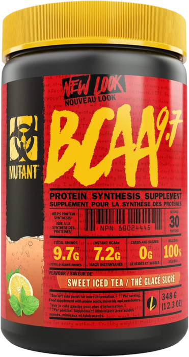 Mutant BCAA 9.7 with Micronized Amino Acid and Electrolyte Support Stack