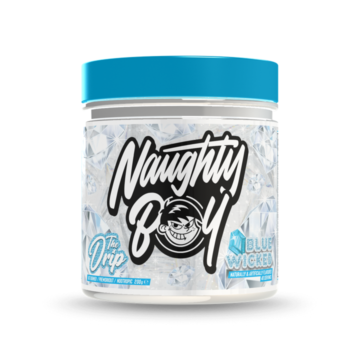 Naughty Boy The Drip 200g Blue Wicked | Premium Pre Workout Energy at MySupplementShop.co.uk