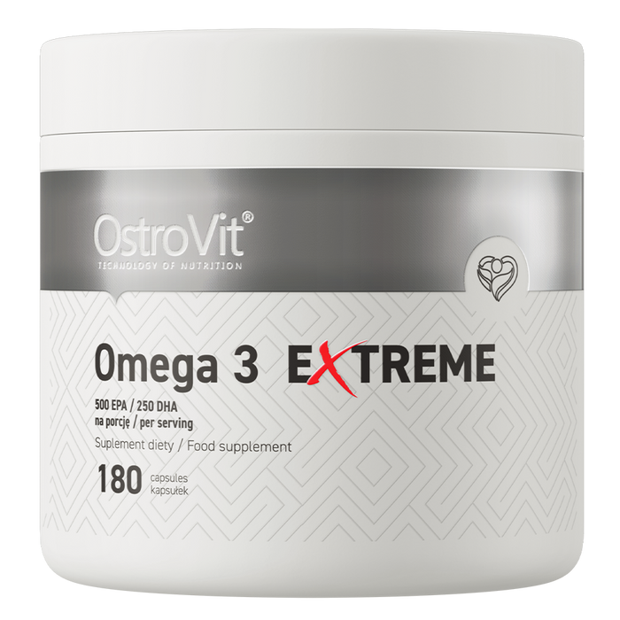 OstroVit Omega 3 Extreme 180 Caps - Omega-3 at MySupplementShop by OstroVit