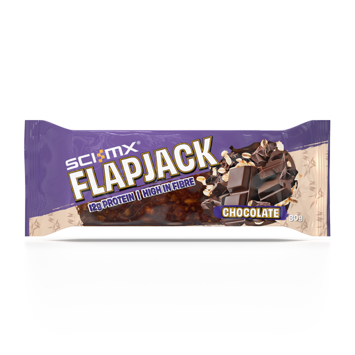 Sci-MX Flapjack 12x80g Chocolate Chip | Top Rated Supplements at MySupplementShop.co.uk