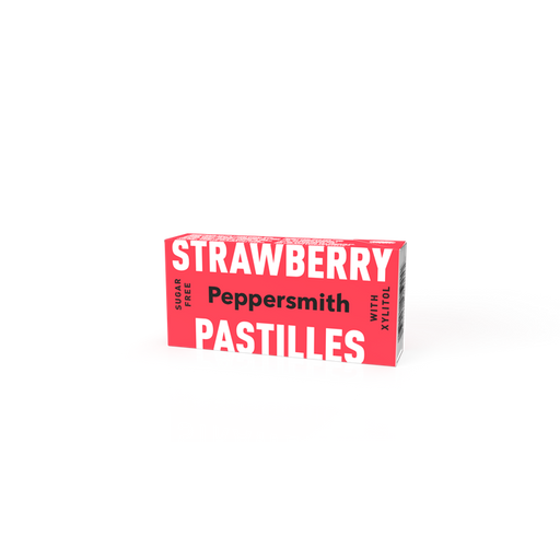 Peppersmith Pastilles 12x15g Strawberry | Premium Snacks and Treats at MySupplementShop.co.uk